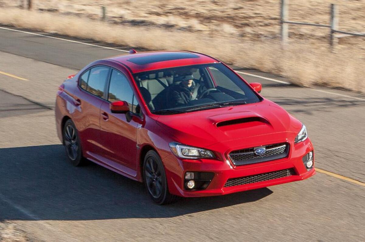 Subaru WRX front quarter