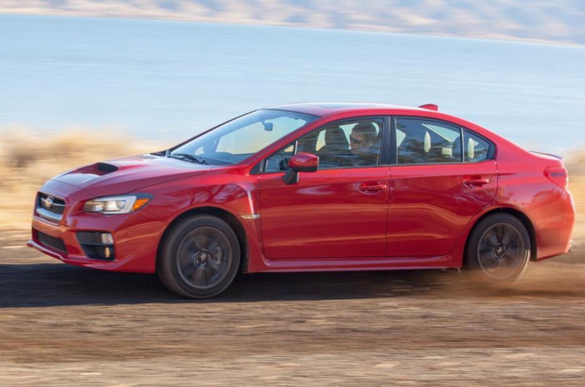 Suabru WRX drifting