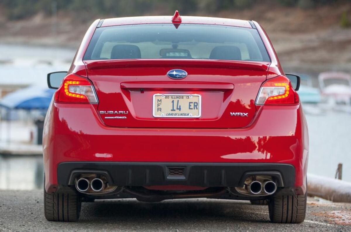 Subaru WRX rear end