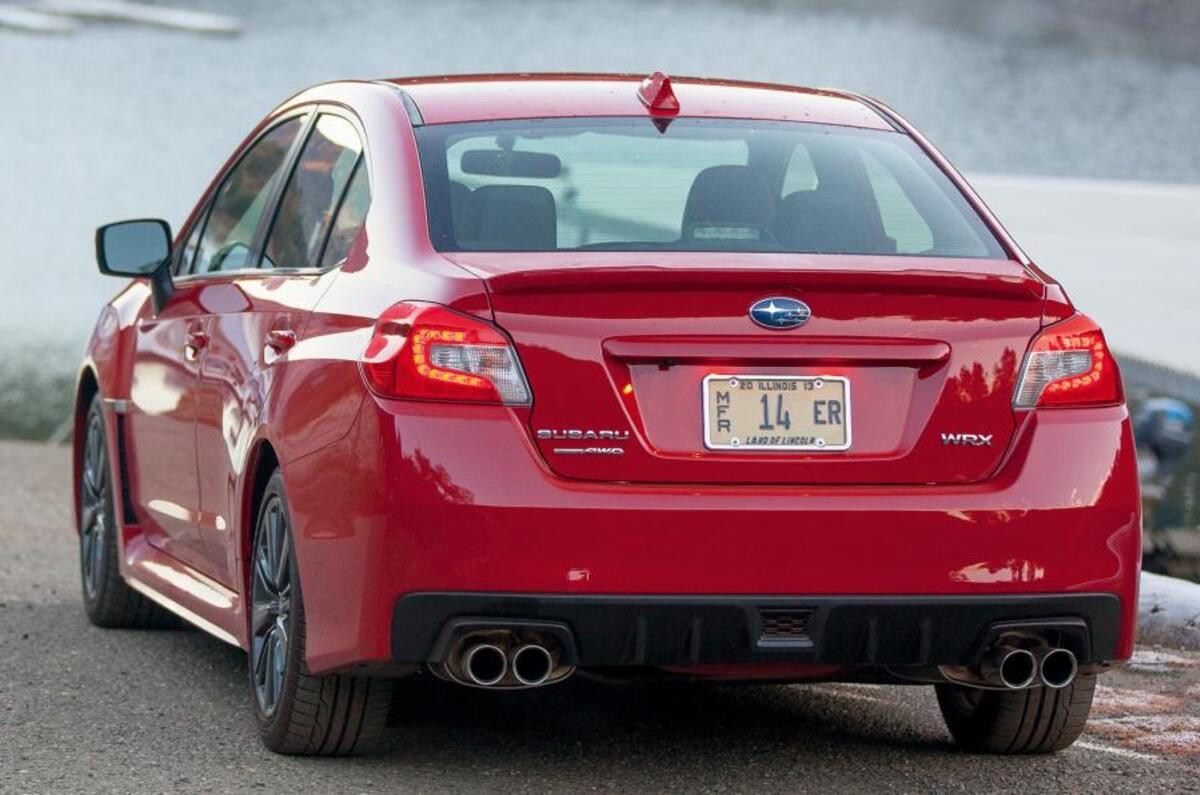 Subaru WRX rear end