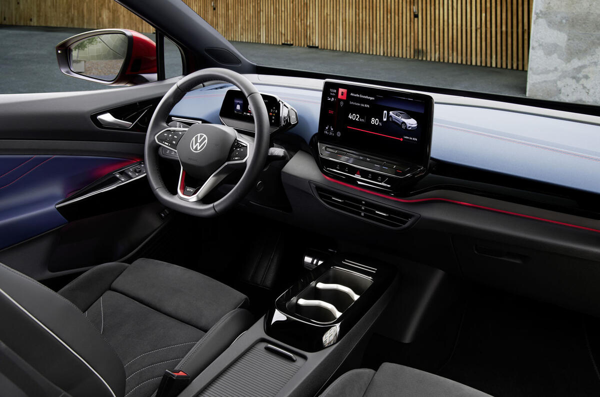 2022 Volkswagen ID 5 GTX dashboard