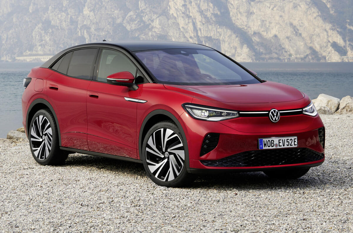 2022 Volkswagen ID 5 GTX static front