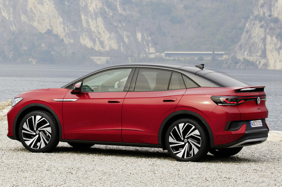 2022 Volkswagen ID 5 GTX static rear side
