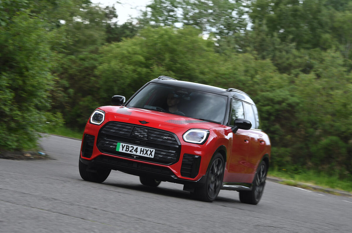 2024 Mini Countryman front cornering 2 2024 Mini Countryman front cornering 2