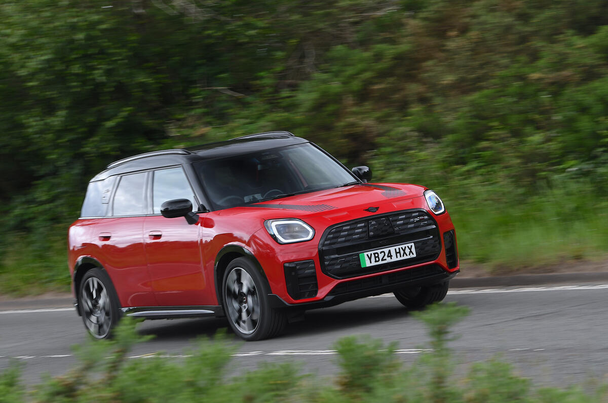 2024 Mini Countryman front distance 2024 Mini Countryman front distance