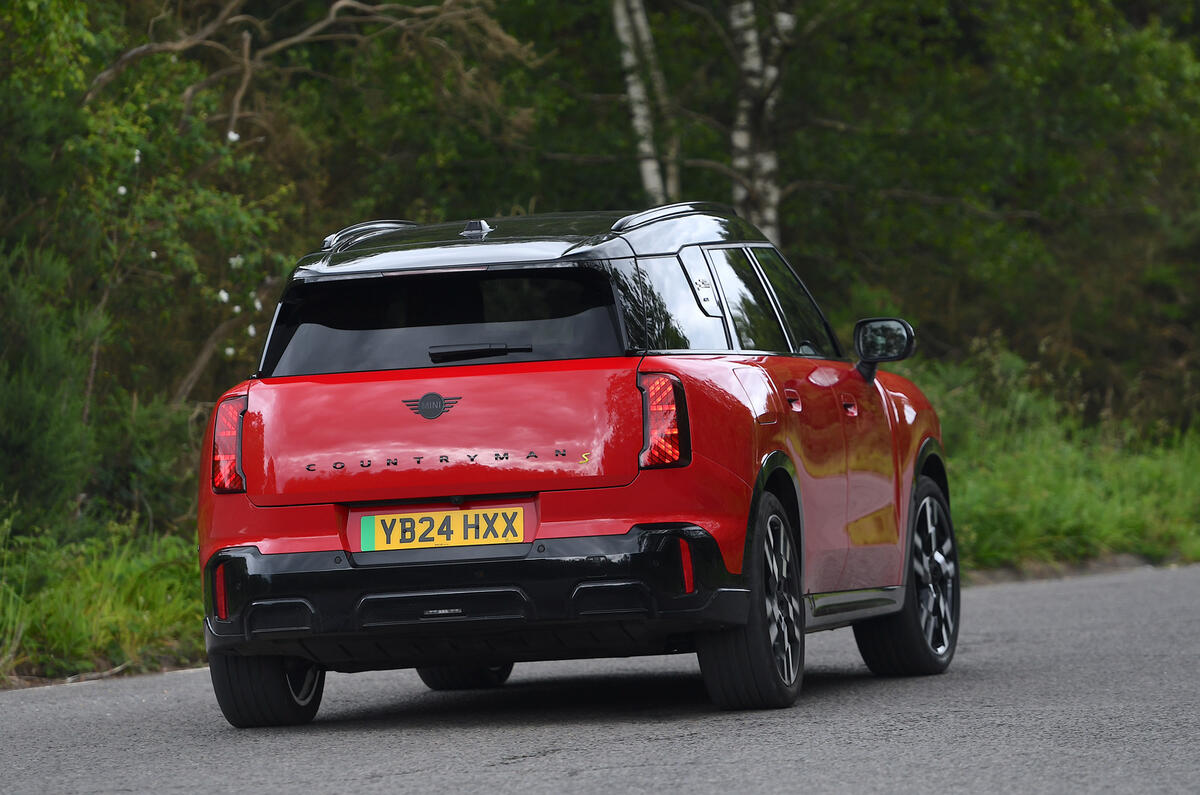 2024 Mini Countryman rear lead 2024 Mini Countryman rear lead