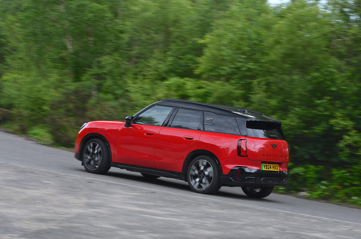 2024 Mini Countryman side angle 2024 Mini Countryman side angle