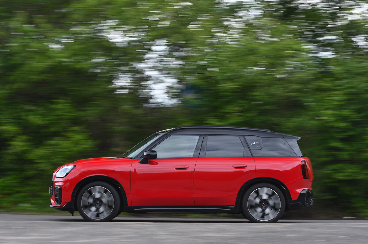 2024 Mini Countryman side view 2024 Mini Countryman side view
