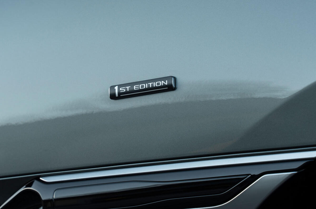 2025 Denza Z9 GT review first edition badge detail