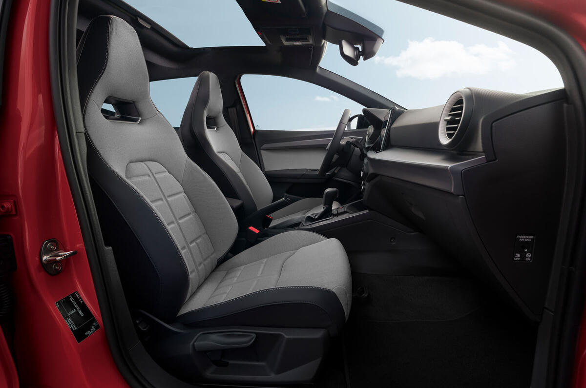 2026 Seat Ibiza front seats
