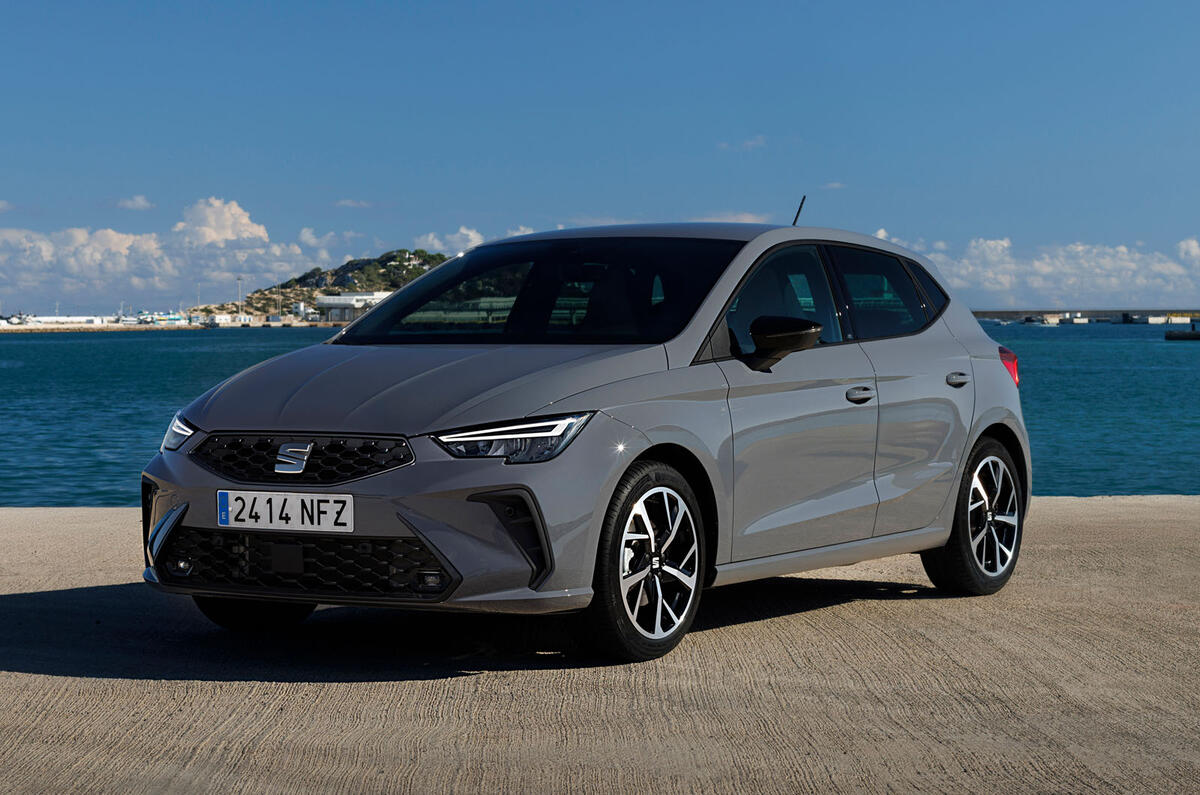 2026 Seat Ibiza grey static front quarter