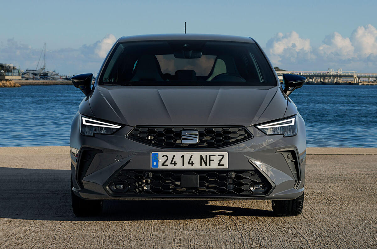 2026 Seat Ibiza grey static front
