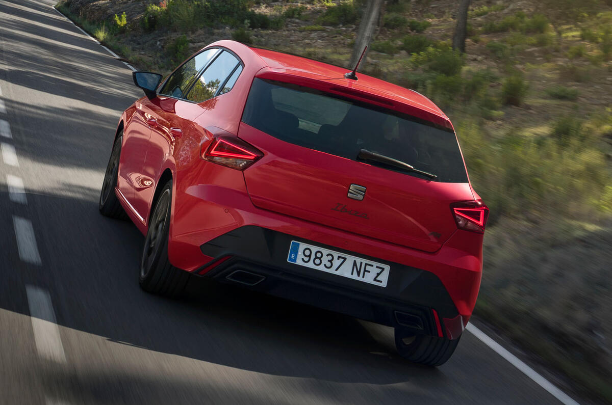 2026 Seat Ibiza rear quarter tracking