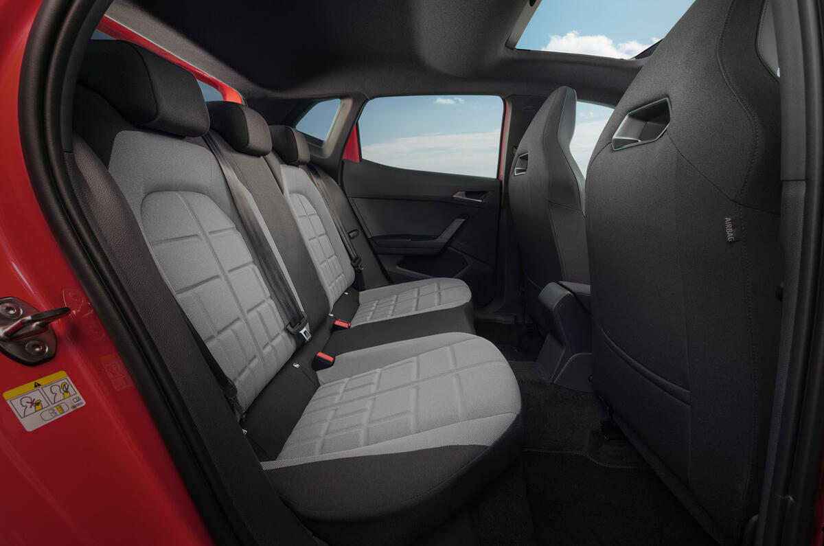 2026 Seat Ibiza rear seats