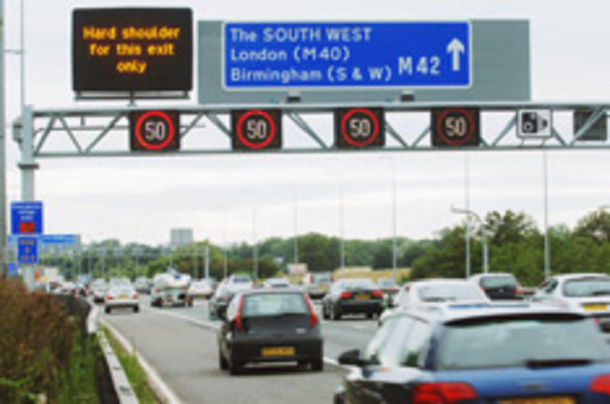 Road plan: more tech, less new tarmac