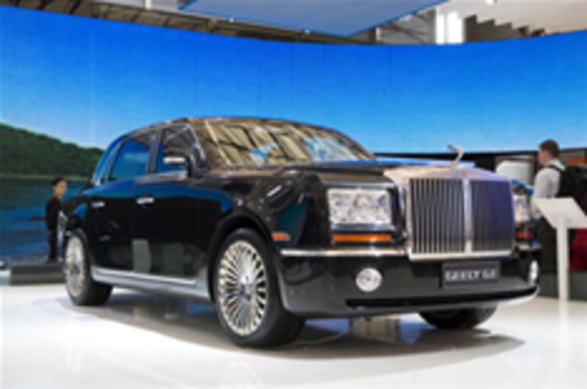 Rolls may sue over Geely's clone