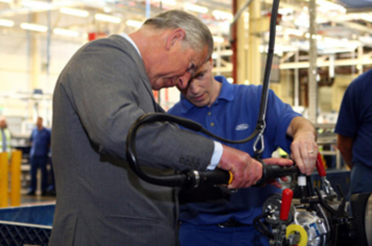 Prince Charles plans motor show