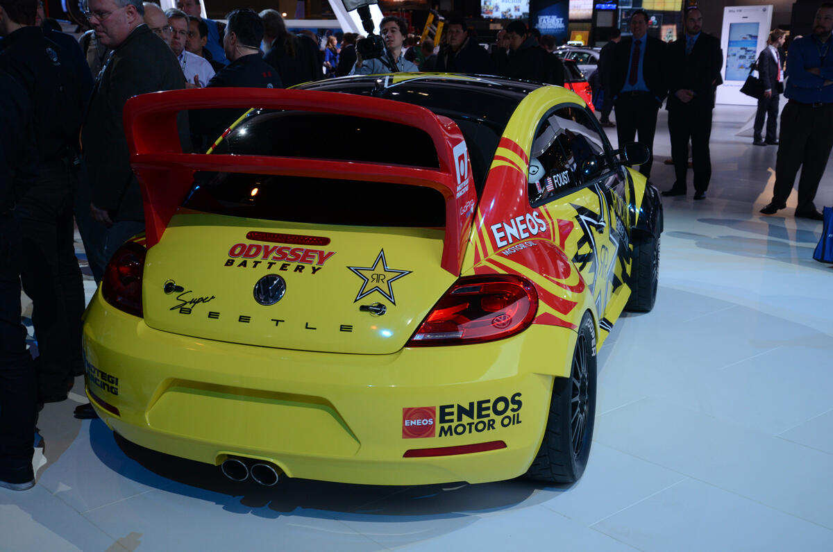 Extreme 560bhp Volkswagen Beetle rallycross car unveiled