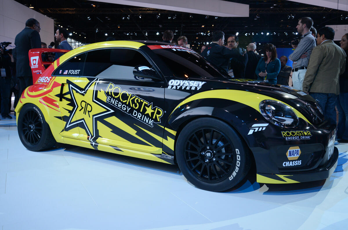Extreme 560bhp Volkswagen Beetle rallycross car unveiled