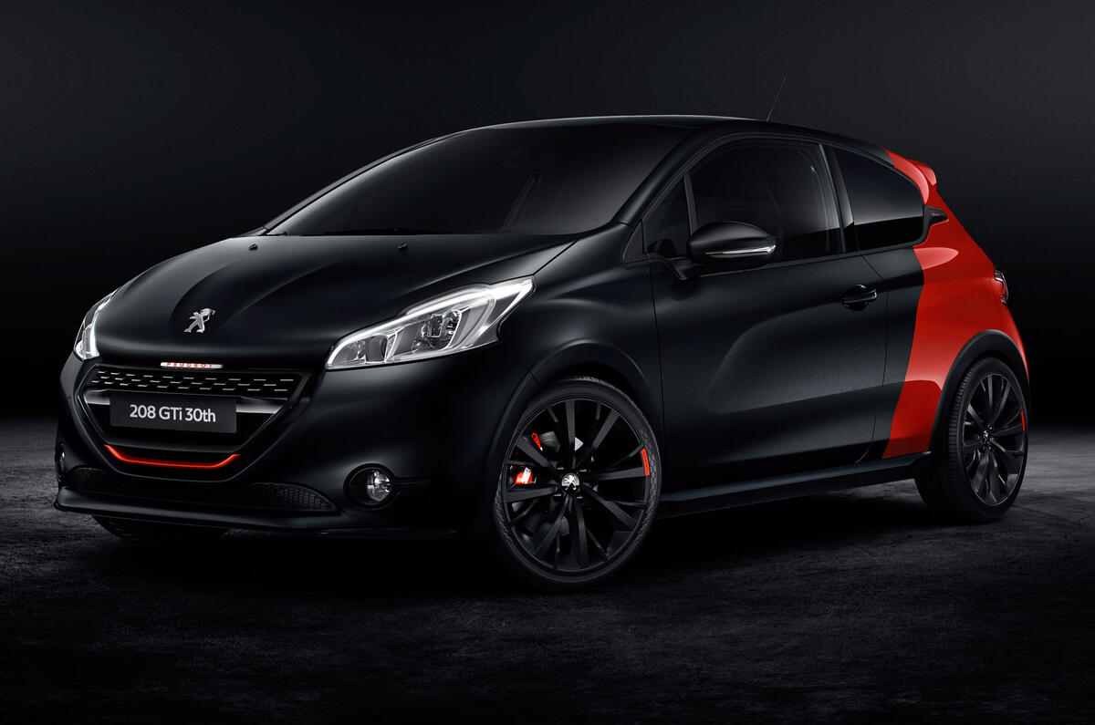 Peugeot celebrates 30 years of GTi with new 208