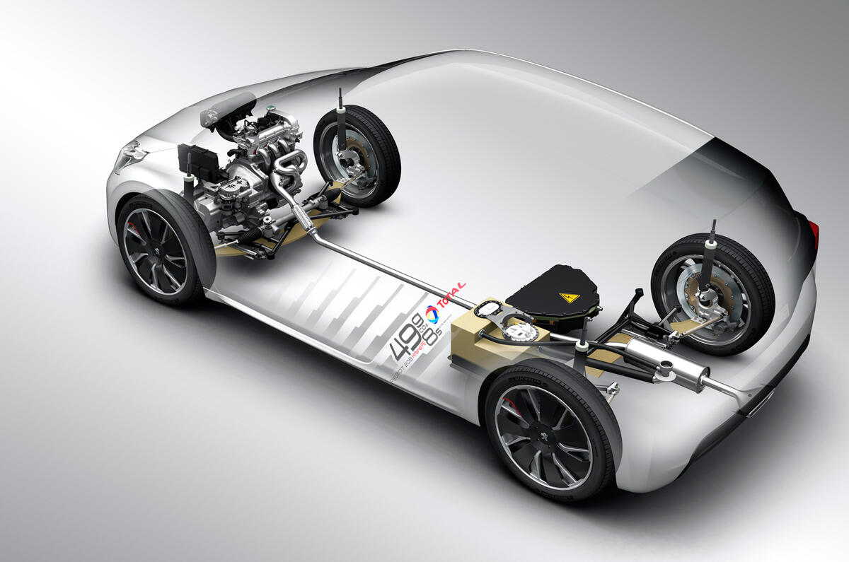 Peugeot 208 Hybrid FE revealed