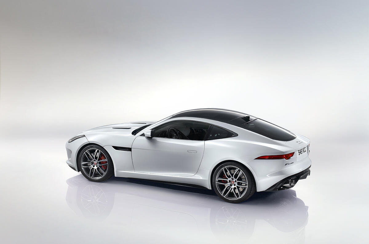 Jaguar F-type coupe revealed
