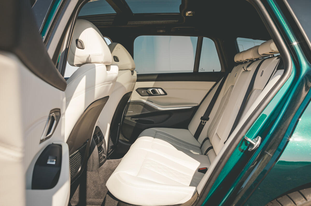 Alpina B3 Touring 2020 road test review - rear seats Alpina B3 Touring 2020 road test review - rear seats