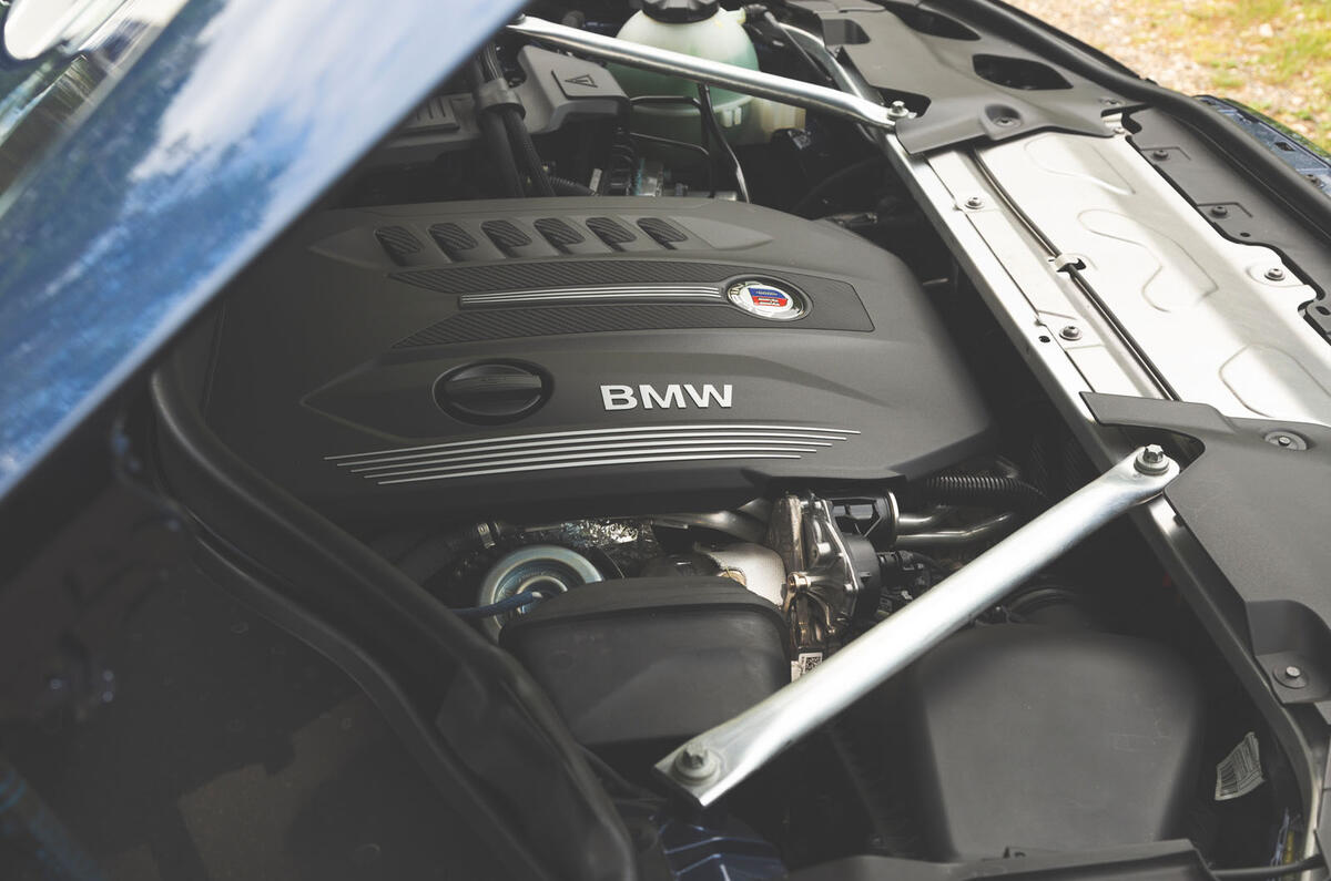 Alpina XD3 2019 UK road test review - engine