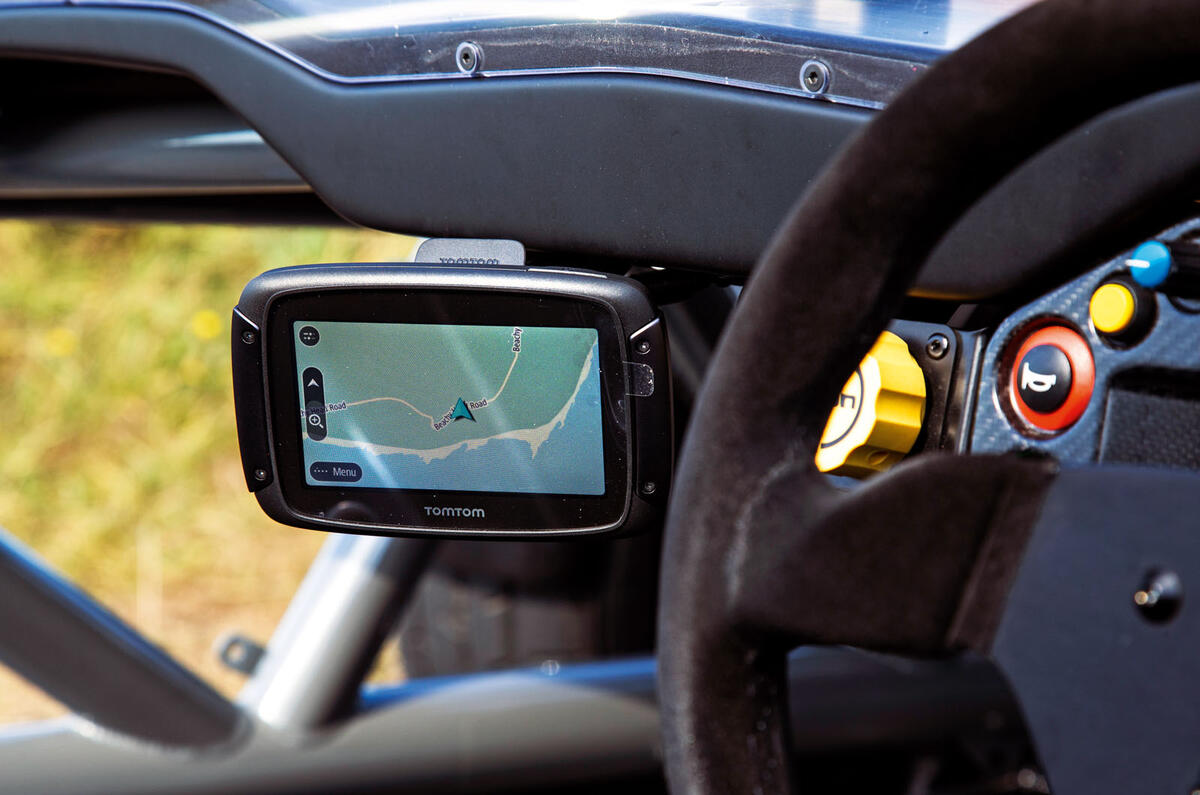 Ariel Atom 4 2019 road test review - navigation