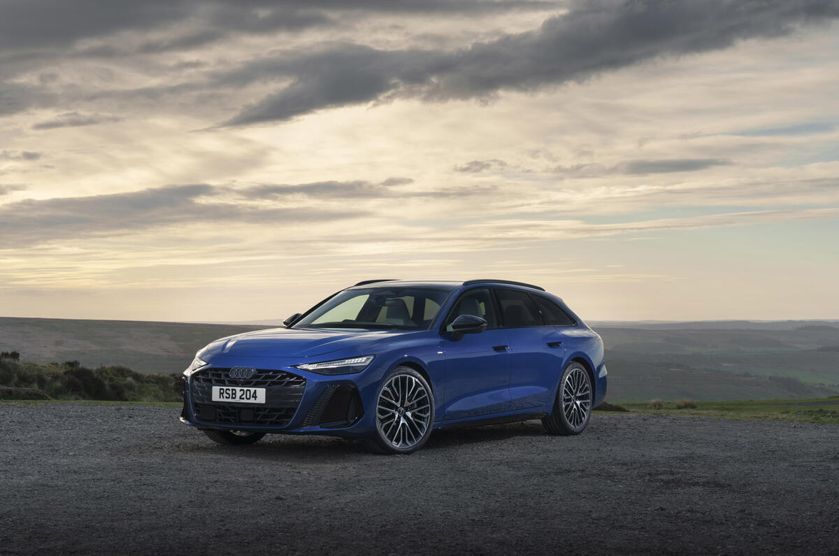 21 Audi A6 UK 2025 Autocar review front static