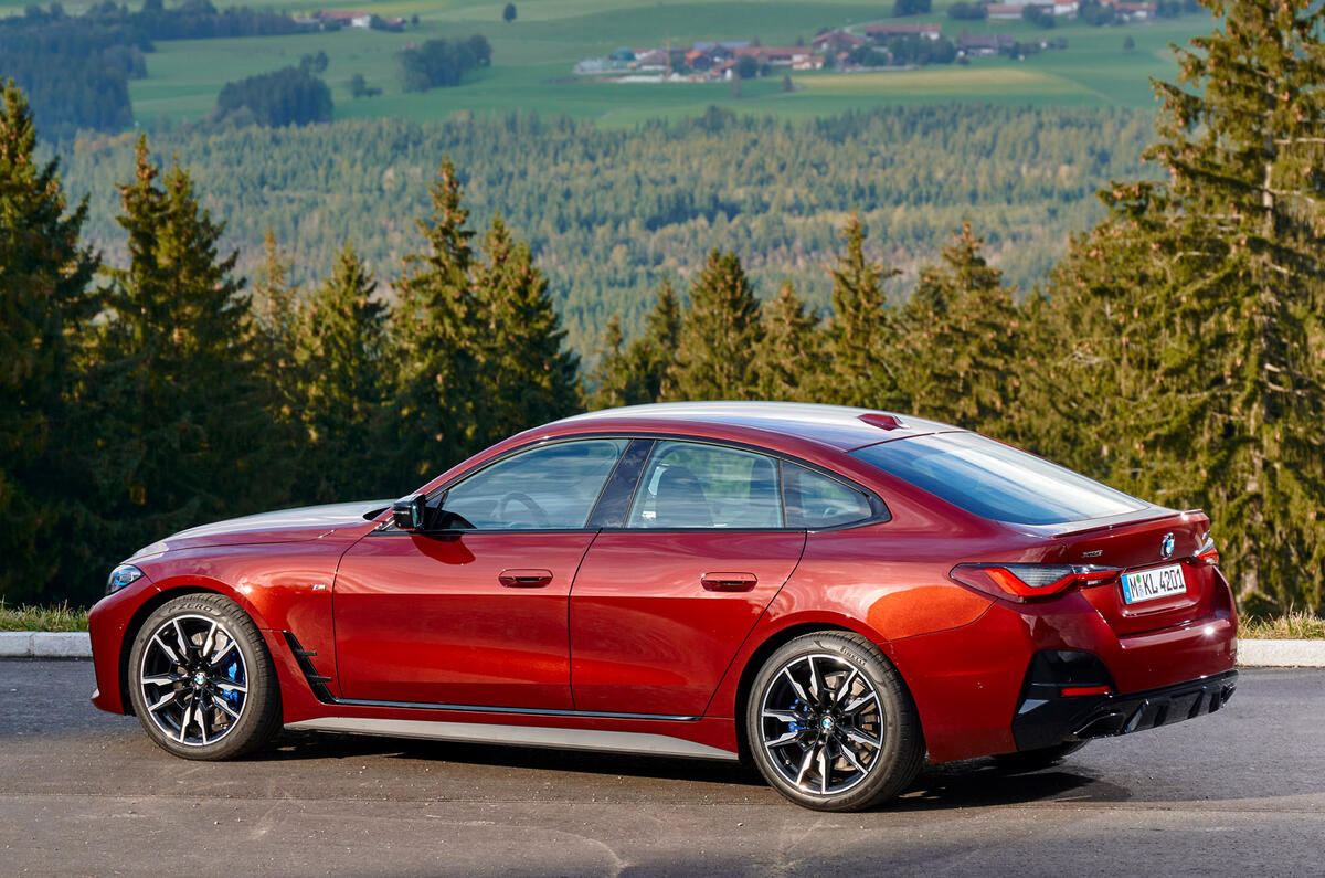 21 BMW 4 Series Gran Coupe 2021 first drive static rear 21 BMW 4 Series Gran Coupe 2021 first drive static rear