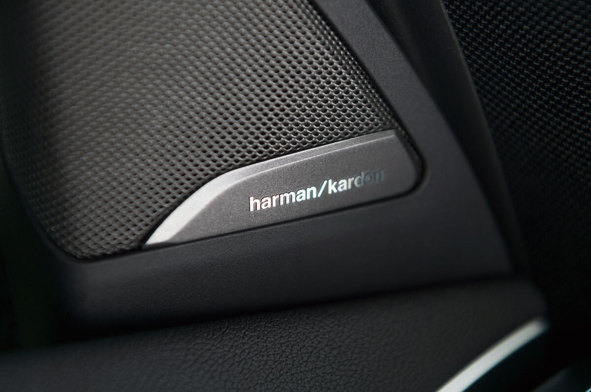 BMW X4 M Competition 2019 road test review - speakers