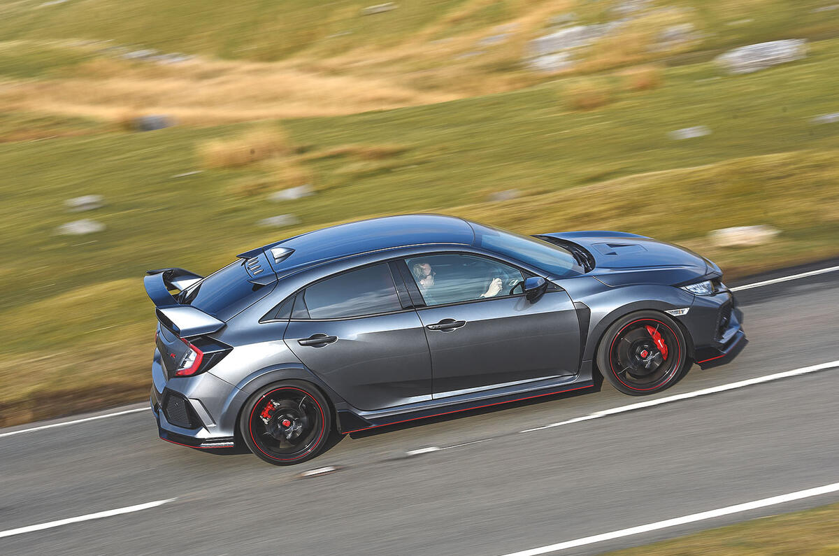 Honda Civic Type R 2019 road test review - hero side