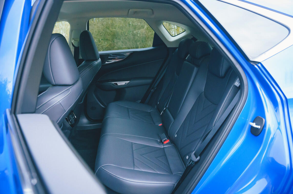 21 Lexus NX 2022 road test review rear seats