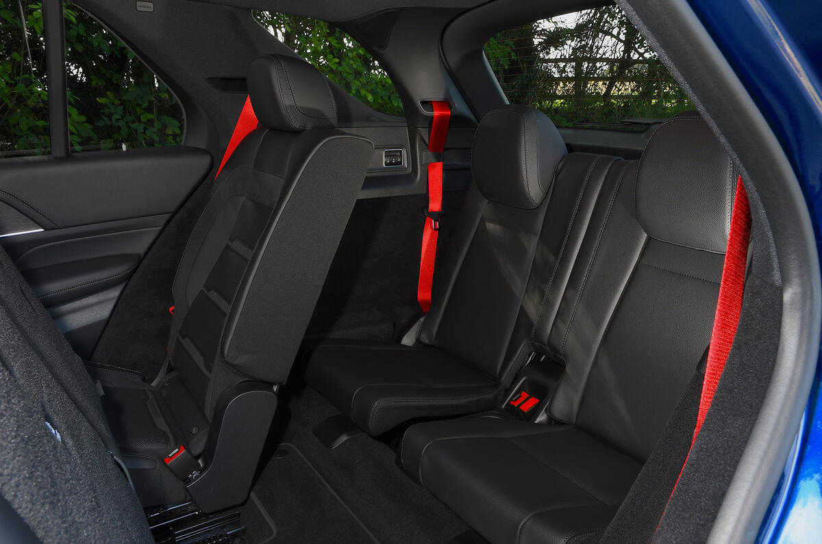 Mercedes-AMG GLE 53 2020 road test review - third row