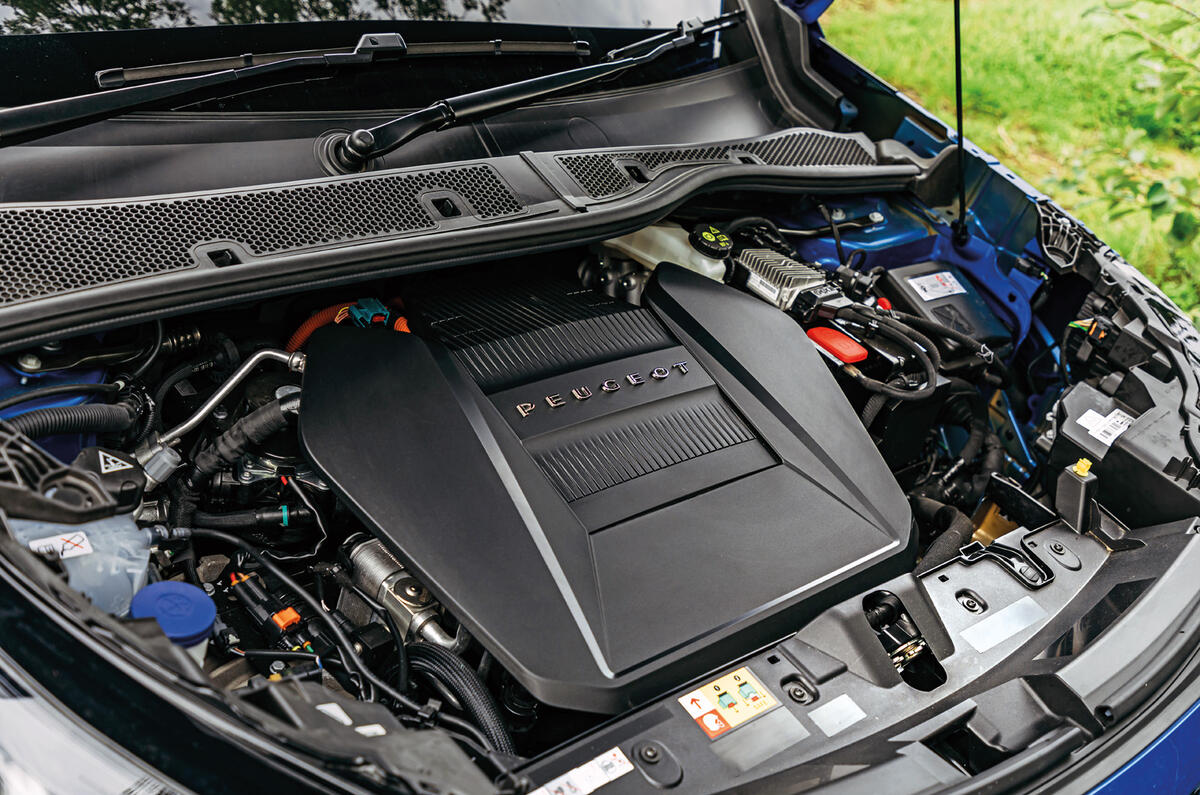Peugeot e-2008 2020 road test review - electric motor
