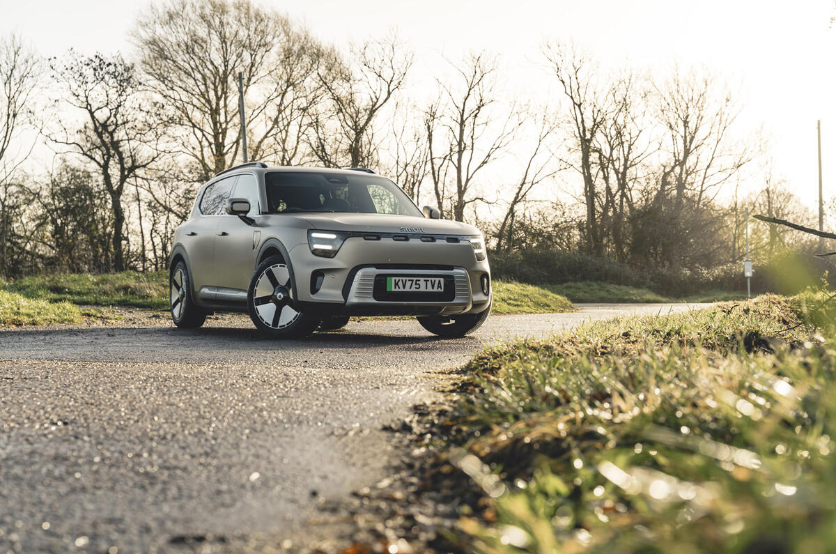 21 Smart #5 Premium 2026 Autocar road test review front static