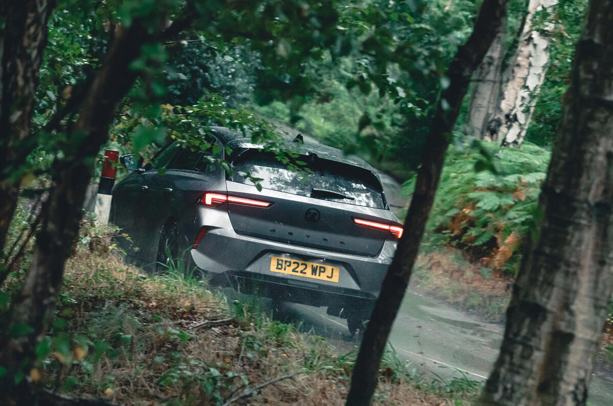 21 Vauxhall Opel Astra RT 2022 rear corner