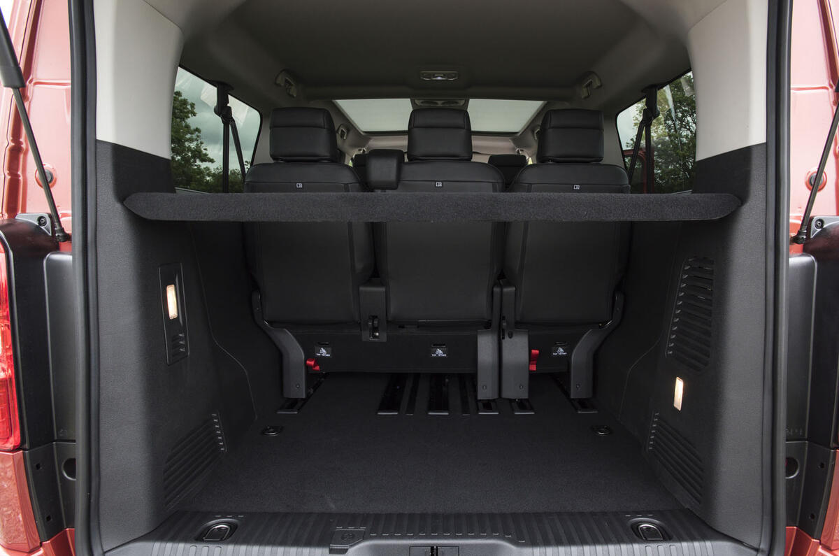 Vauxhall Vivaro Life 2019 road test review - boot