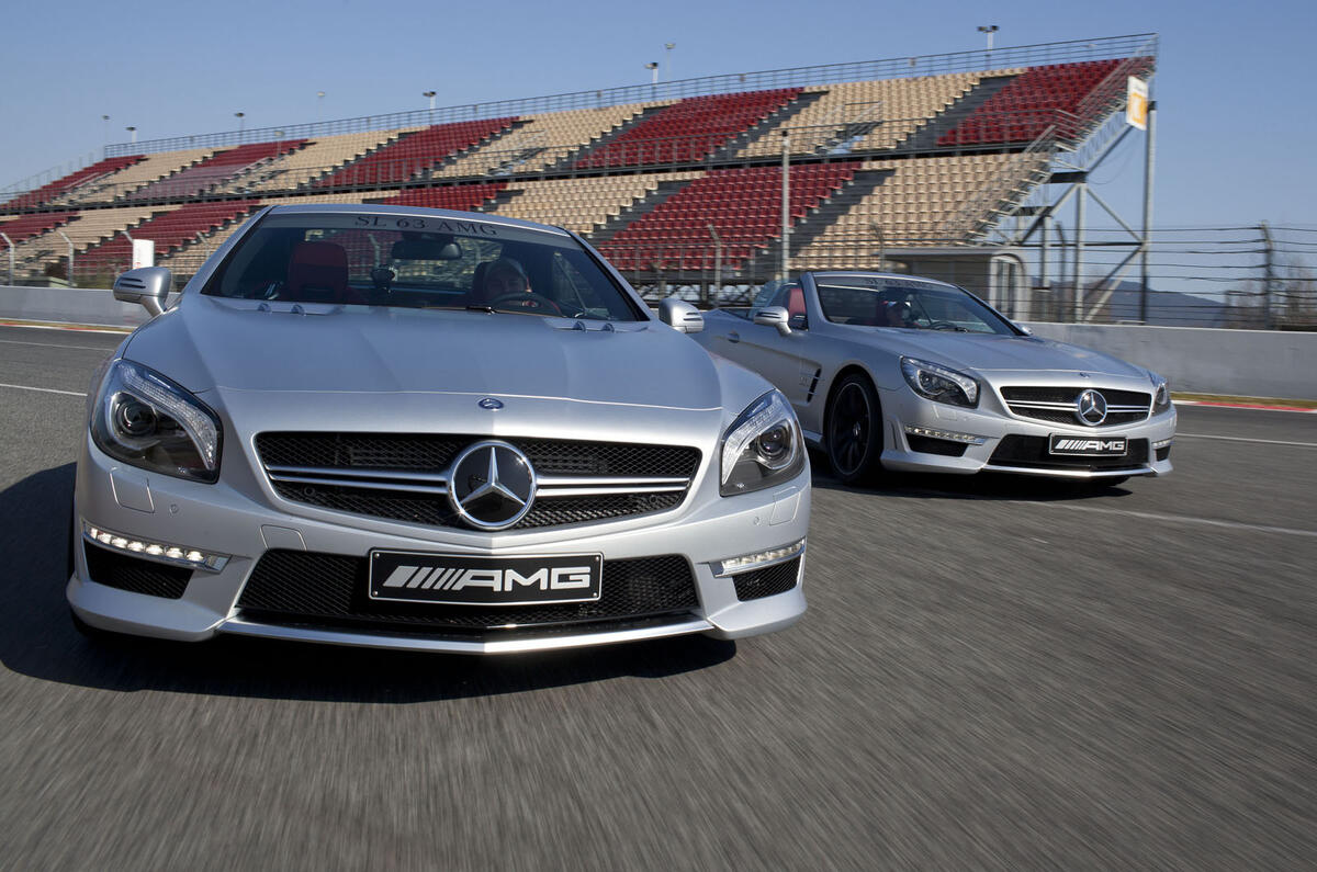 Mercedes-Benz reveals new SL63 AMG 