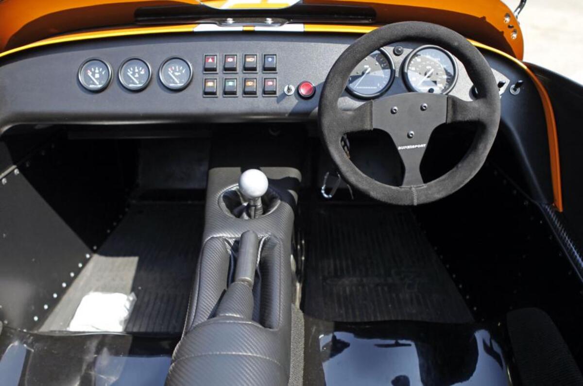 Caterham Seven Supersport interior