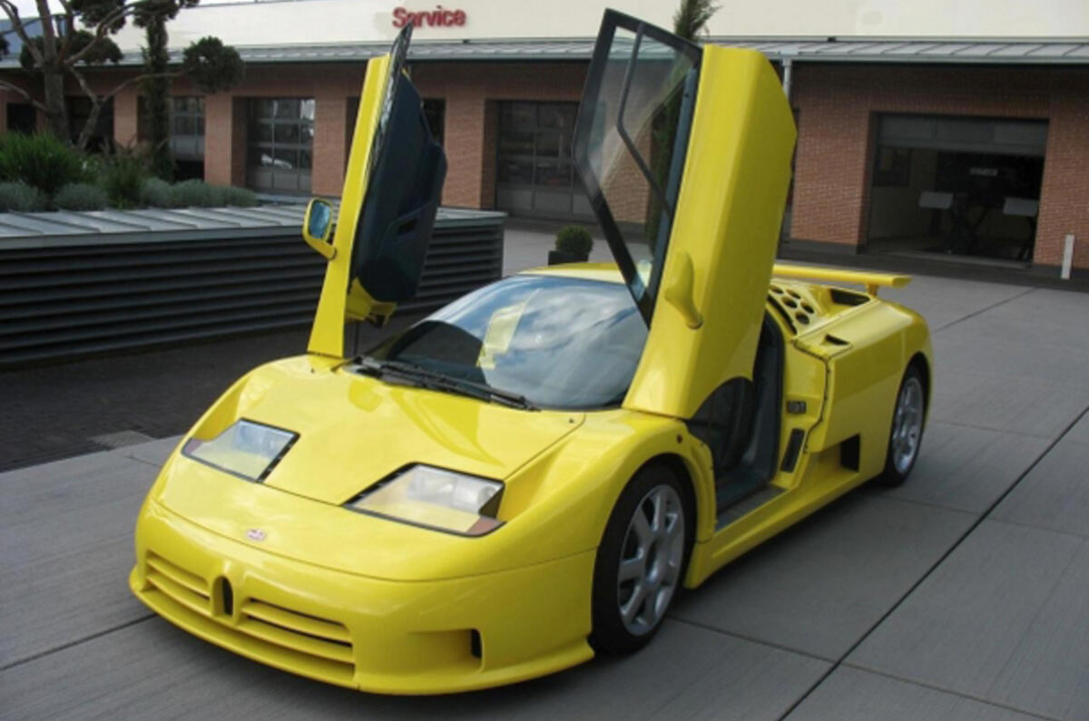 Schuey's £520k Bugatti for sale