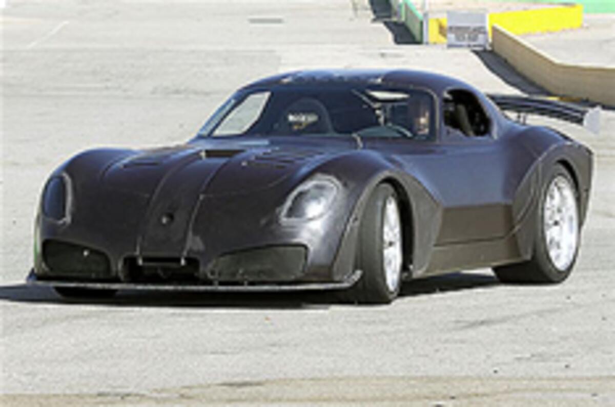 Devon GTX supercar spied