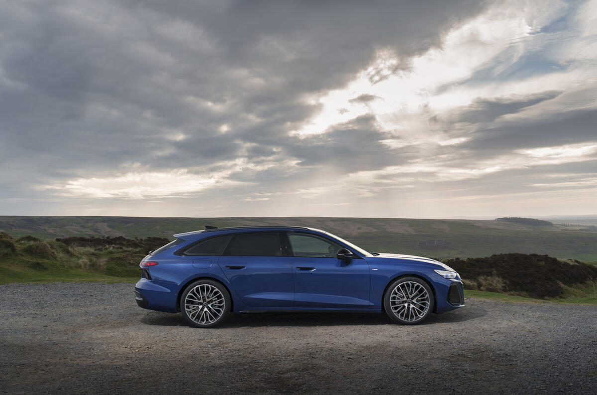 22 Audi A6 UK 2025 Autocar review rear static