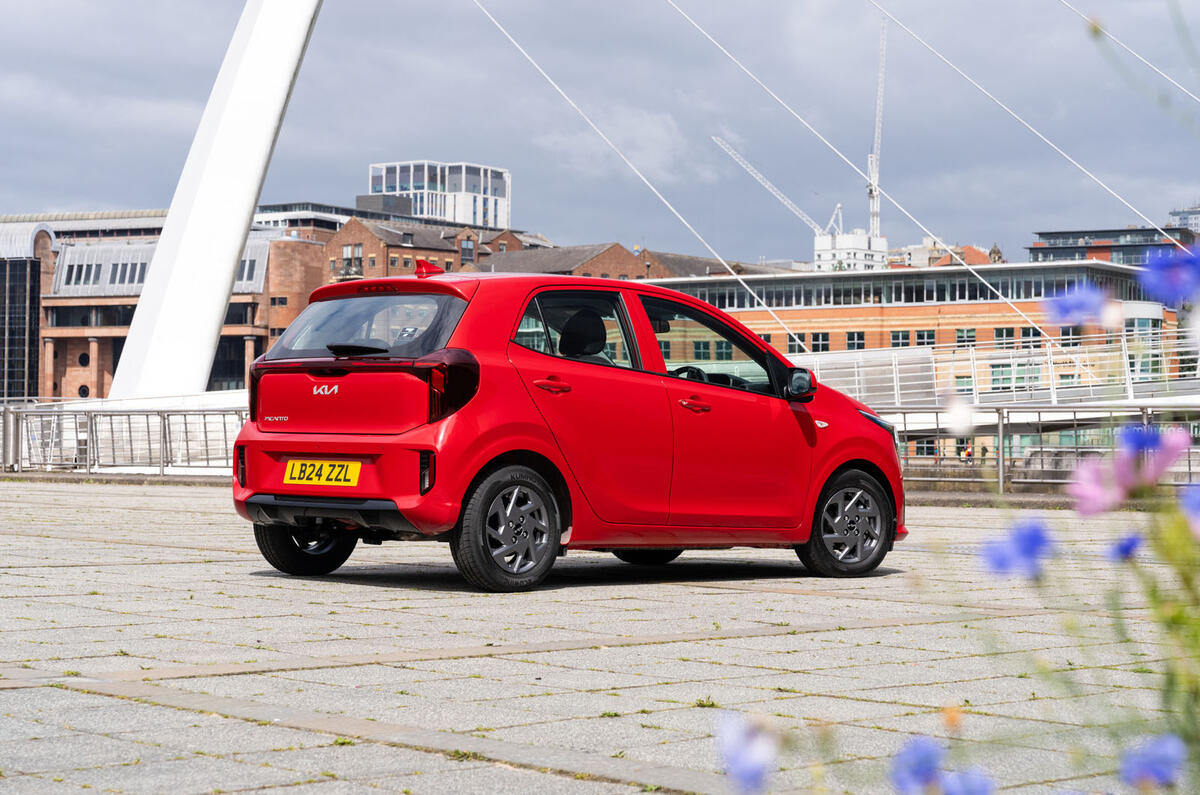 22 Kia Picanto 2024 review rear static