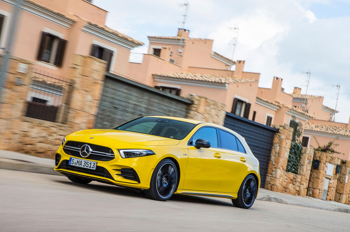 Mercedes-AMG A35 2018 review - on the road city