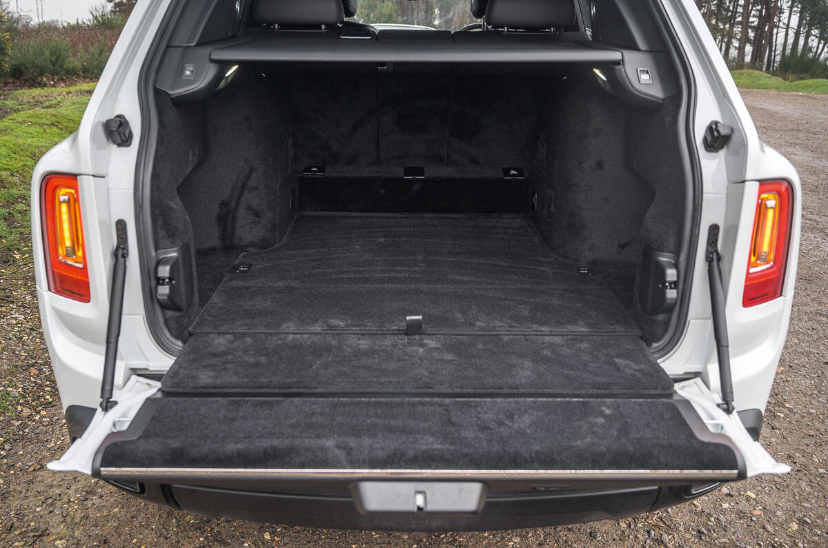 Rolls Royce Cullinan 2020 road test review - boot