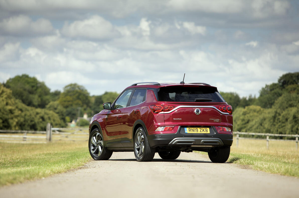 Ssangyong Korando 2019 road test review - static rear
