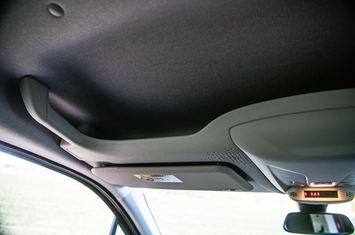 Vauxhall Combo Life 2018 road test review - overhead storage