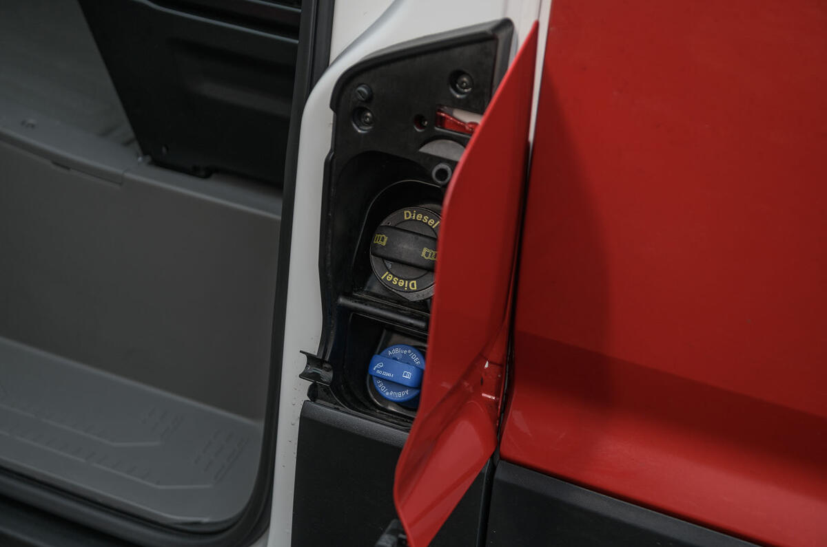 Volkswagen Grand California 2020 road test review - fuel filler